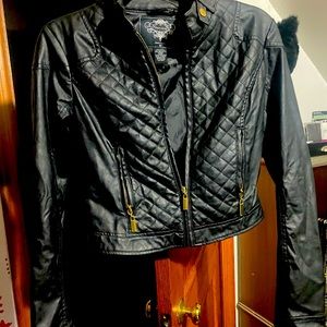 Women jacket. Black color. Size M